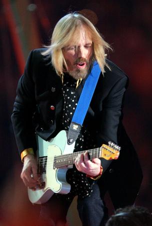 Tom Petty Poster playing guitar 24x36