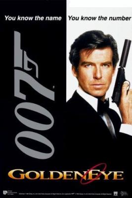 Goldeneye poster James Bond 27x40
