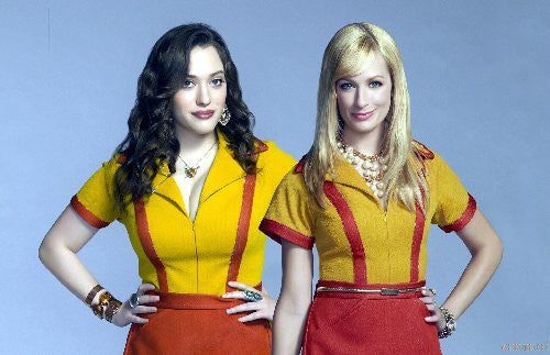 2 Broke Girls Poster Print #K0029