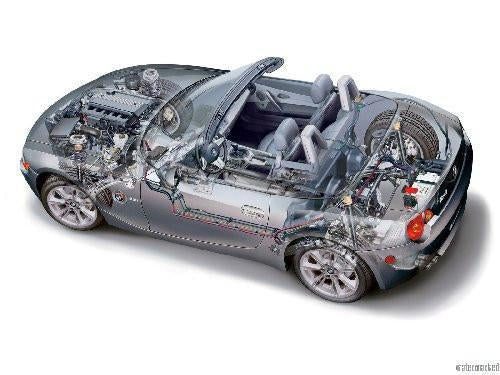 Bmw Z4 Cutaway T-Shirt
