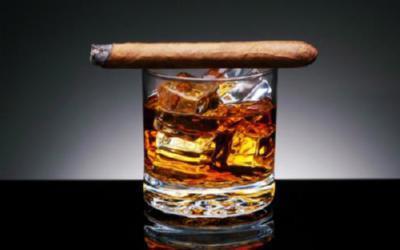Cigar And Whisky T-Shirt T Shirt