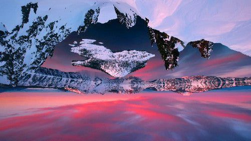 Crater Lake Art Puzzle Jigsaw Puzzle Choose a Size