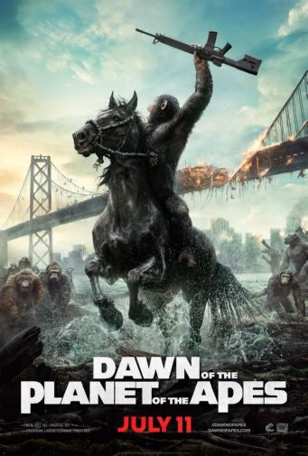 Dawn Of The Planet Apes Puzzle Jigsaw Puzzle Choose a Size