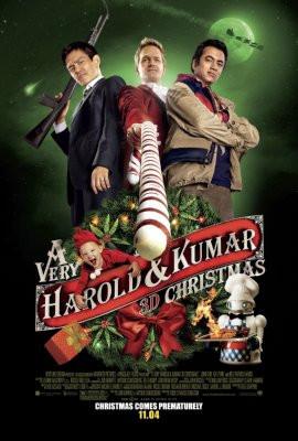 A Very Harold And Kumar 3D Christmas Movie T-Shirt