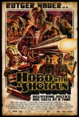 Hobo With A Shotgun Movie T-Shirt A19394