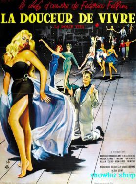 La Dolce Vita Movie Poster T-Shirt A24009
