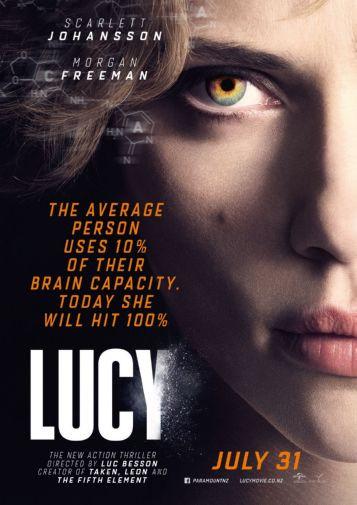 Lucy Movie Poster T-Shirt A26025