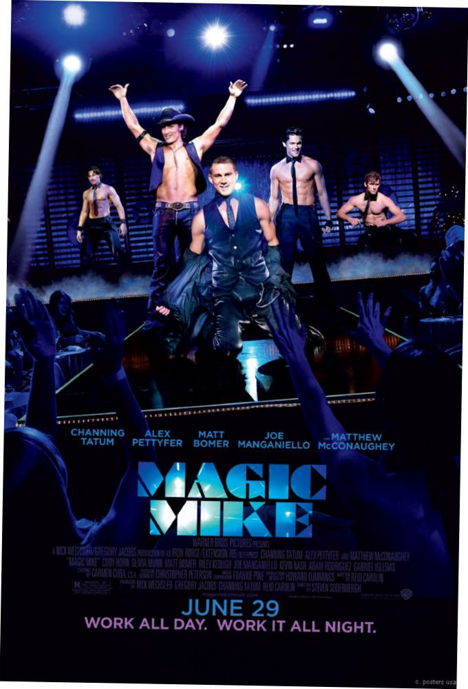 Magic Mike movie poster B207 27x40