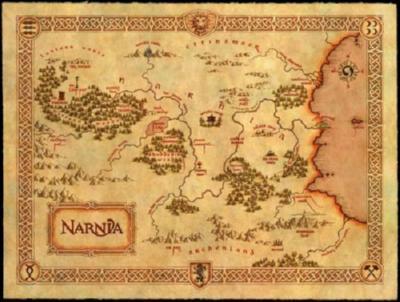 Narnia Map T-Shirt A29140