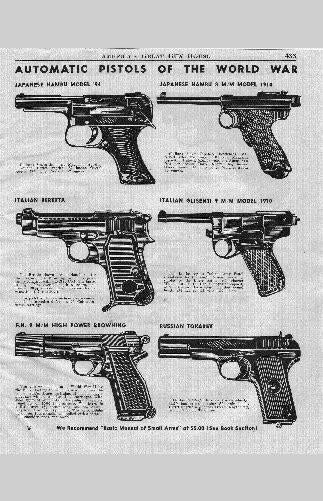 War Pistols Ad 1948 T-Shirt A32960
