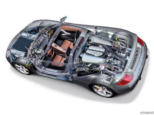 Porsche Carrera Gt Cutaway Puzzle Jigsaw Puzzle Choose a Size