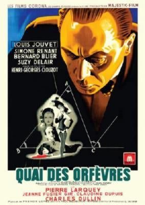 Quai Des Orfevres Movie Poster T-Shirt A34931