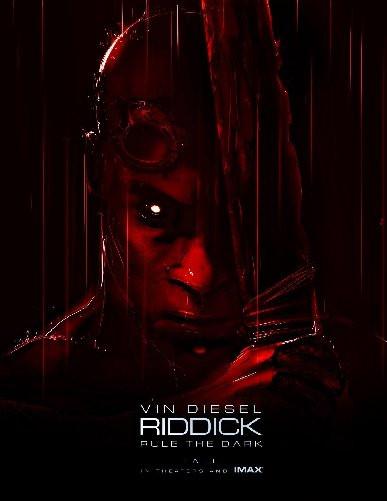 Riddick Movie Poster T-Shirt A35966