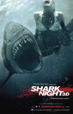 Shark Night Movie Poster T-Shirt A38366