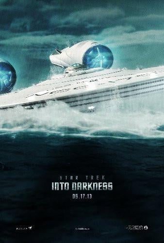 Star Trek Into Darkness Movie Poster T-Shirt A40406