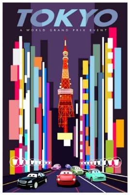 Cars 2 Tokyo T-Shirt
