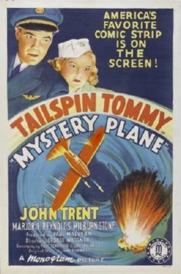Tailspin Tommy Mystery Plane Mouse Pad Mousepad