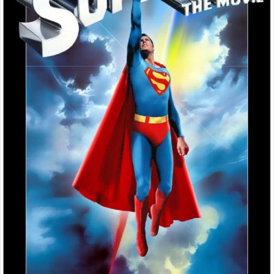 Superman poster print in Small 11inx17in