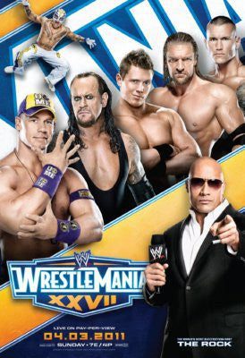 Wrestlemania Xxvii 27 Puzzle Jigsaw Puzzle Choose a Size