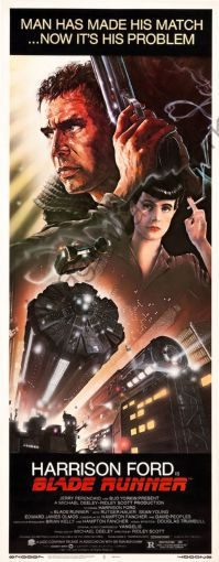 Blade Runner Movie Poster Insert 14x36 #01