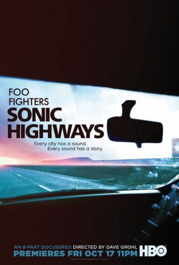 Foo Fighters Sonic Highways Poster Metal Sign 8Inx 12In Metal Print 8x12 Square Adults Best Posters BZ185