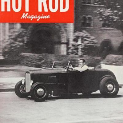 1932 Ford Hot Rod Magazine Cover Art T-Shirt