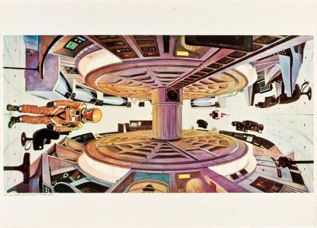 2001 poster print B002