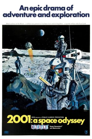 2001 A Space Odyssey Movie Poster Print B019
