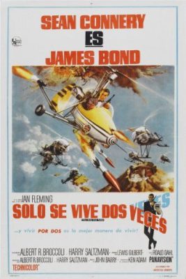You Only Live Twice poster James Bond 24x36