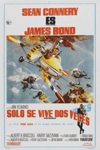 You Only Live Twice poster James Bond 16inx24in