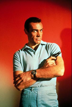 Sean Connery Poster James Bond Gun #2 24x36