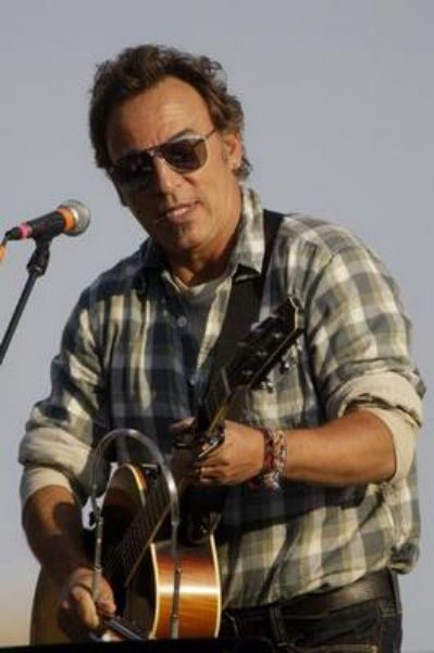 Bruces Bruce Springsteen Guitar Poster Metal Sign 8inx 12in Metal Print 8x12 Square Adults AB Posters BZ81