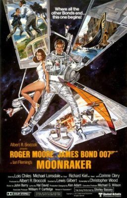 Moonraker poster James Bond 24x36