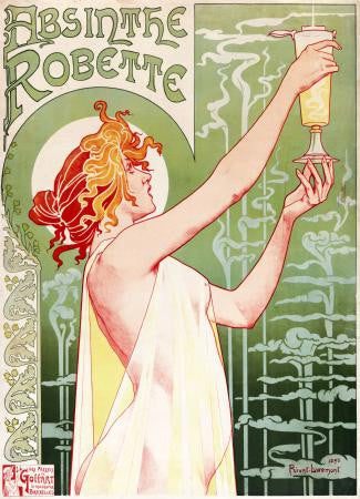 Absinthe Robette Mouse Pad Mousepad