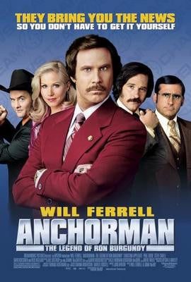 Anchorman Ron Burgundy Puzzle Jigsaw Puzzle Choose a Size