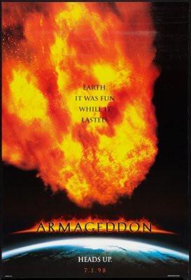 Armageddon Movie Poster Art T-Shirt #2