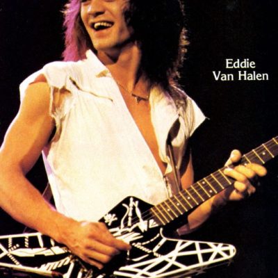 Eddie Van Halen Poster Metal Print 12In x 16In 12x16 Multi-Color Square Adults Best Posters BZ151