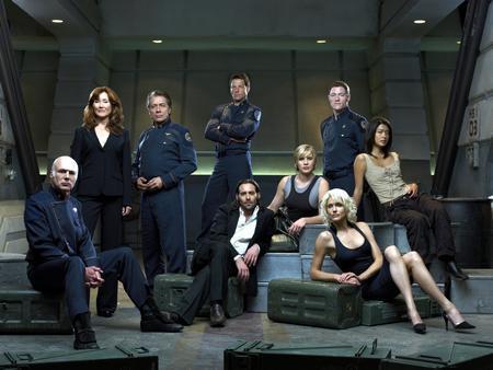 Battlestar Bsg Cast T-Shirt #18