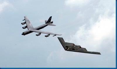 Bombers Stealth Bomber B52 Military Aircraft T-Shirt