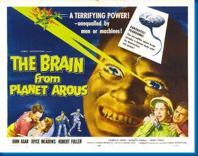 Brain From Planet Arous Poster Print #K1236