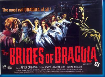 Brides Of Dracula Movie T-Shirt