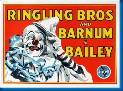 Ringling Bros. Circus Clown T-Shirt A8869