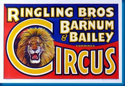 Ringling Bros. Circus Lion Puzzle Jigsaw Puzzle Choose a Size