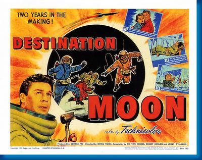 Destination Moon Movie T-Shirt A11614