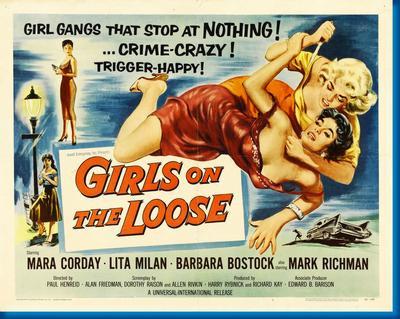 Girls On The Loose Movie T-Shirt A17114