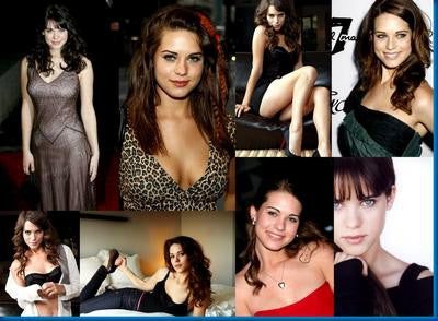Lyndsy Fonseca Collage Puzzle Jigsaw Puzzle Choose a Size