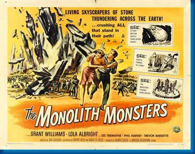 Monolith Monsters The Movie Poster T-Shirt A28440