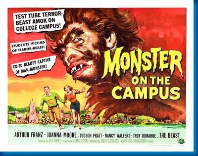 Monster On Campus Puzzle Jigsaw Puzzle Choose a Size