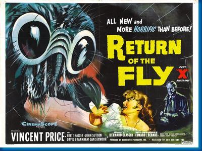 Return Of The Fly Movie Poster T-Shirt A35816