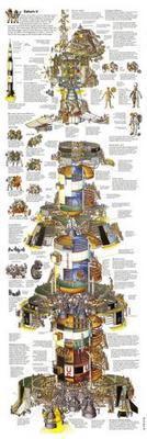 Saturn 5 Big T-Shirt A37281